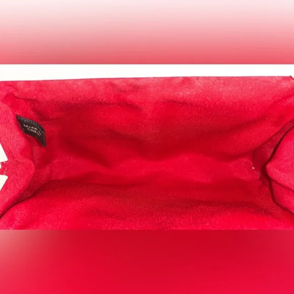 Coach 05’ poppy floral appliqué vintage RARE Poppy for Peace Kisslock EUC - Picture 16 of 16